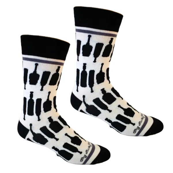 Bourbon Bottles Men's Socks