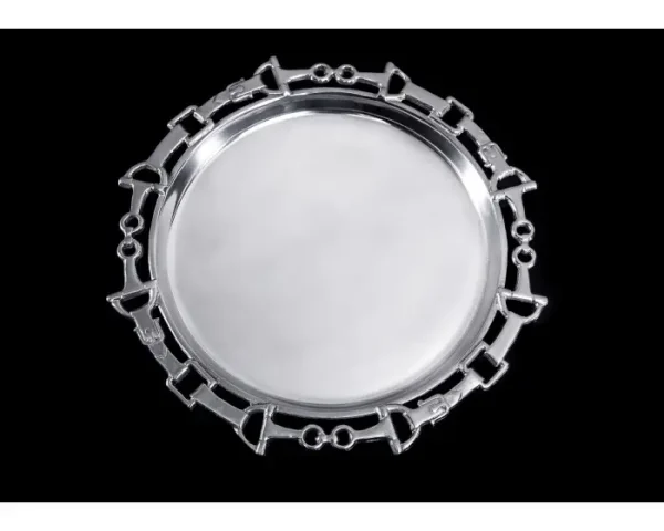 Arthur Court Equestrian Round Tray