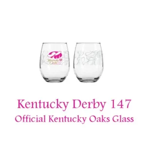 Official 147 Kentucky Oaks Glass - 2021