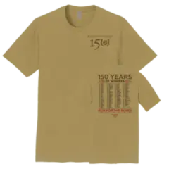 Kentucky Derby 150 Event Logo Winner's T-Shirt - Trophy Gold