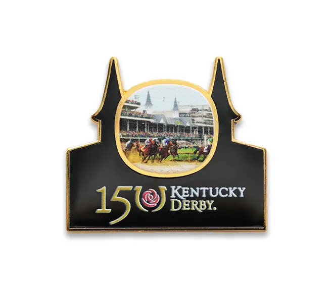 Official Kentucky Derby 150 Anniversary Mint Julep Glass - Image 2