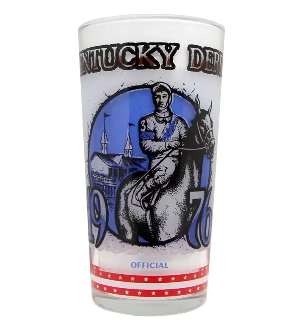 102nd Official Kentucky Derby Glass - 1976