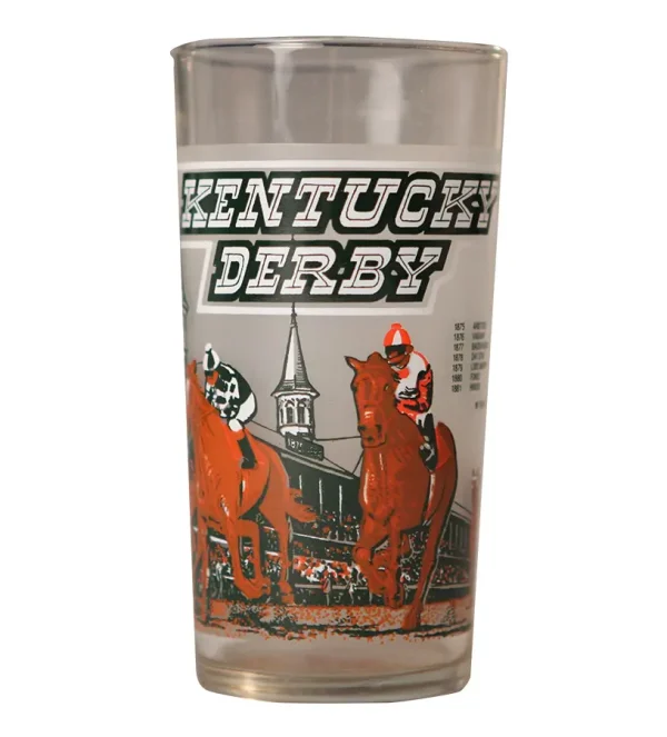 106th Official Kentucky Derby Glass - 1980