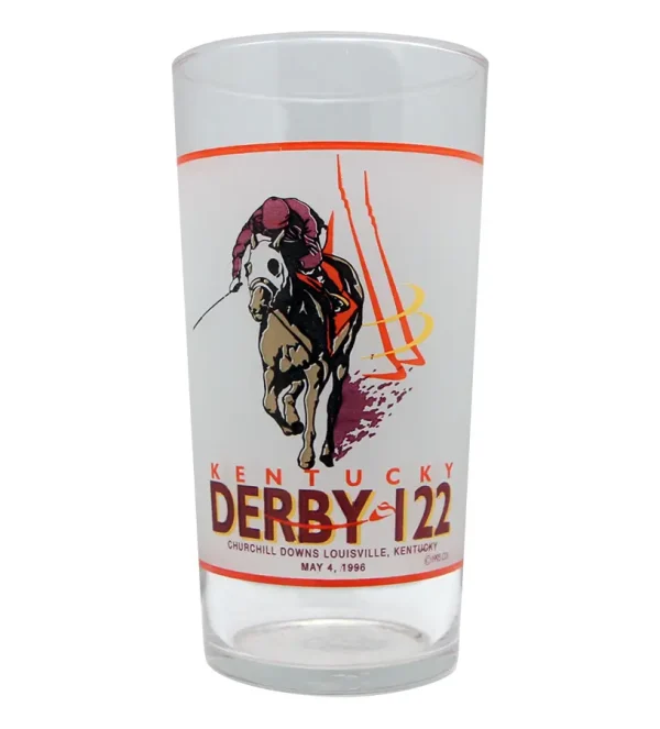 122nd Official Kentucky Derby Glass - 1996