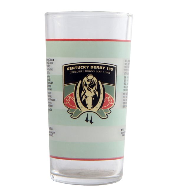 130th Official Kentucky Derby Glass 2004