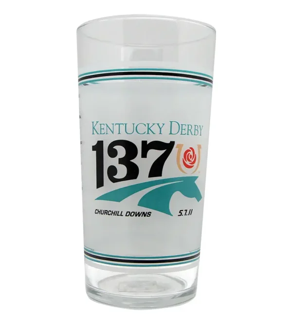 137th Official Kentucky Derby Glass 2011