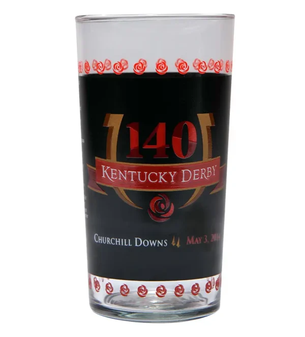 140th Official Kentucky Derby Glass 2014