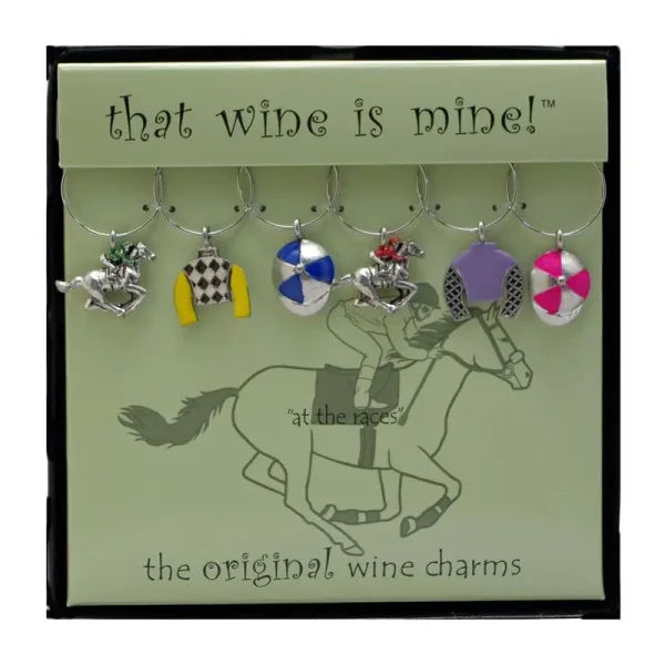 Wine Charms - At The Races