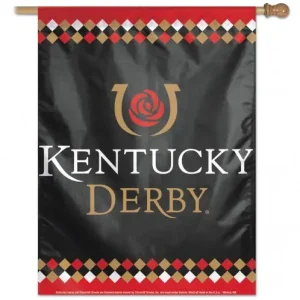 Kentucky Derby Icon Nylon Vertical Flag