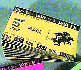Place Tote Betting Tickets