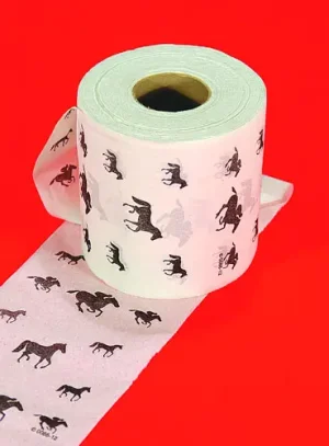 Horse Powder Room Tissue