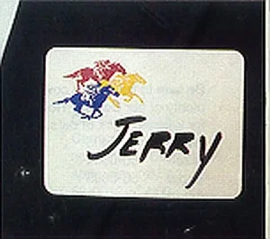 Thoroughbred Racing Name Tags