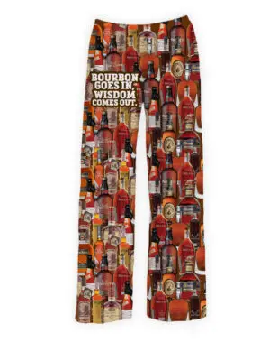 Bourbon Goes In Wisdom Comes Out Loungewear Pants
