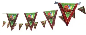 "Day At the Races" Triangle Banner
