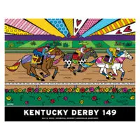 149th Official Art of the Derby Poster