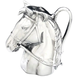 Arthur Court Thoroughbred Horse Head Pitcher