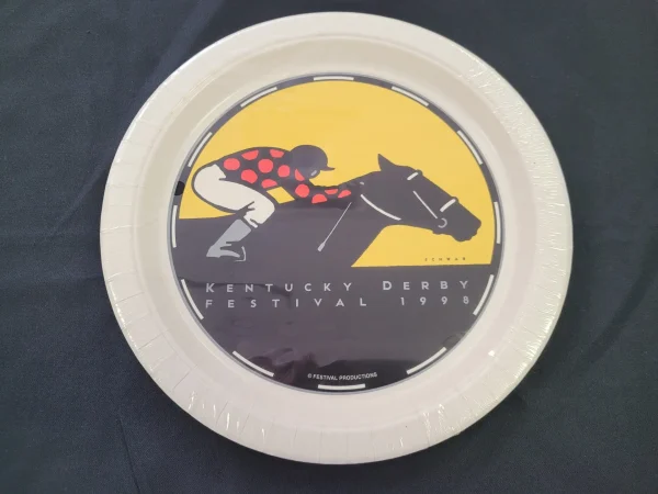 Ky Derby Festival 1998 10 1/2" Paper Plates