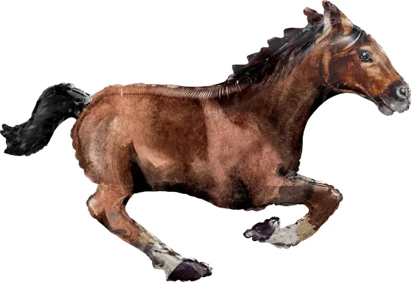 Galloping Mylar Horse Balloon