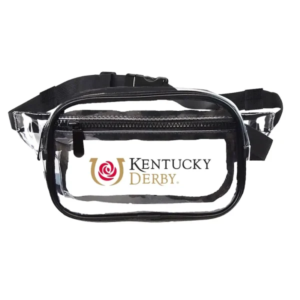 Kentucky Derby Clear Fanny Pack