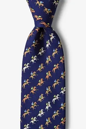 Win, Place, Show Silk Tie