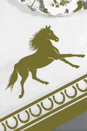 Regal Horse Disposable Tablecloth