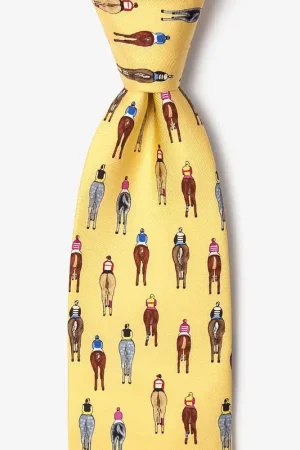 Bringing Up The Rear Yellow Tie