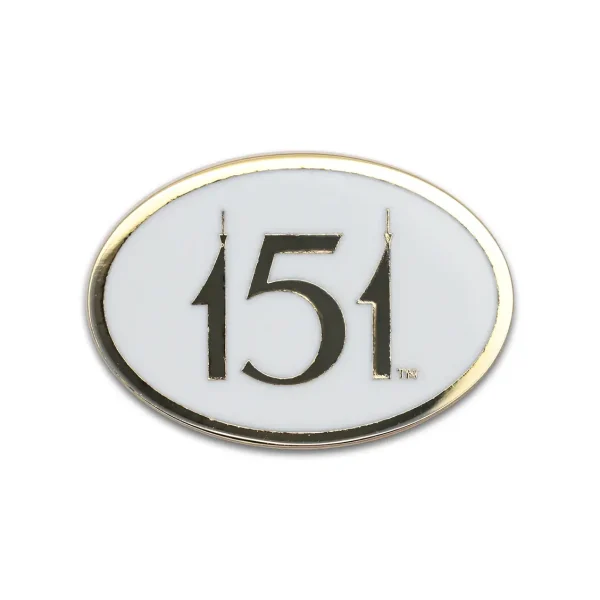 Official 151 Kentucky Derby Logo Lapel Pin