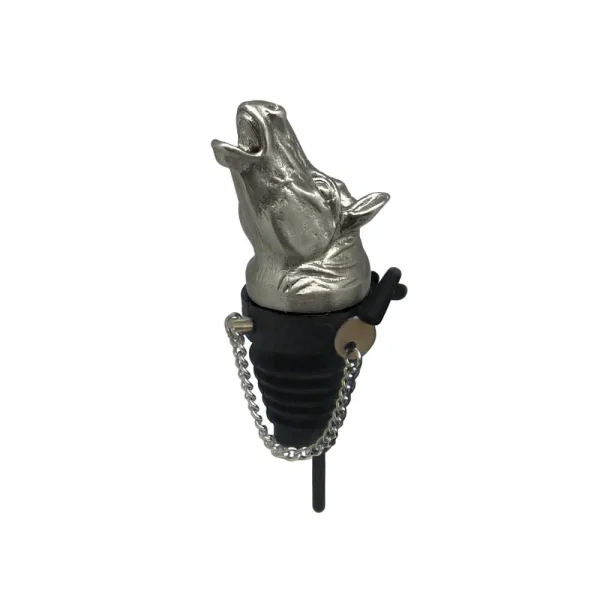 MENAGERIE Racehorse Whiskey/Spirits Pourer with Removable Stopper
