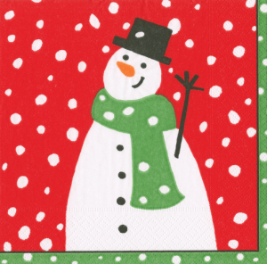 Leon Snowman Cocktail Napkins