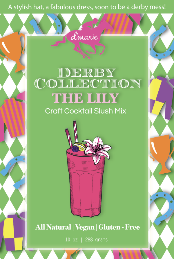 "The Lily" from the Derby Collection of Craft Cocktail Slush Mixes