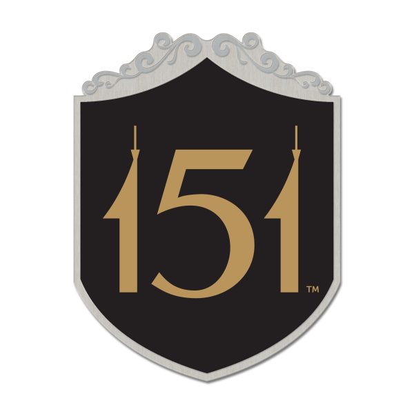 Official 151st Kentucky Derby Crest design Lapel Pin