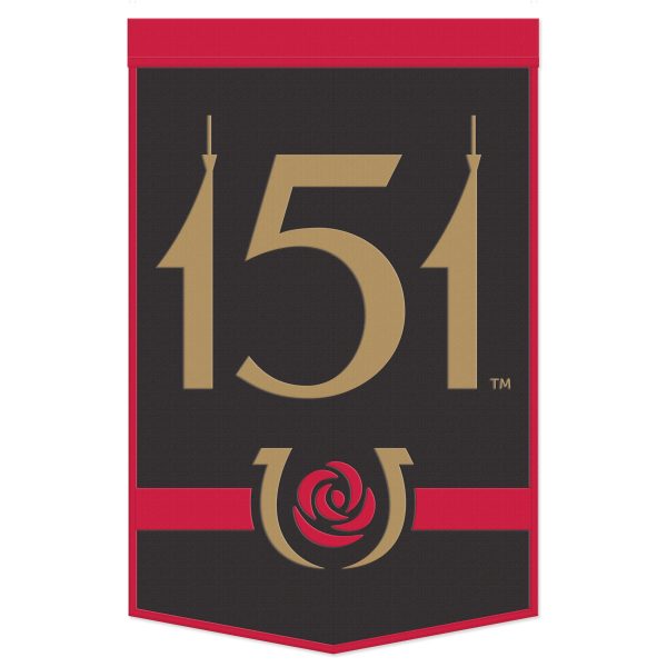 151st Kentucky Derby Wool Banner