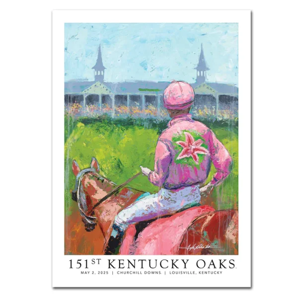 151st Official Kentucky Oaks Poster 2025