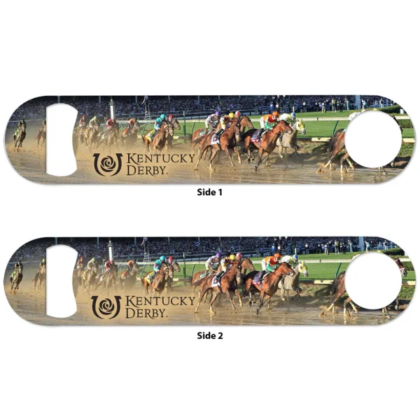 Kentucky Derby Bottle Opener 2-Sided