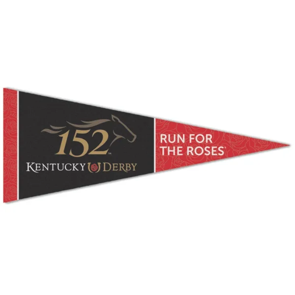 152 Kentucky Derby Pennant