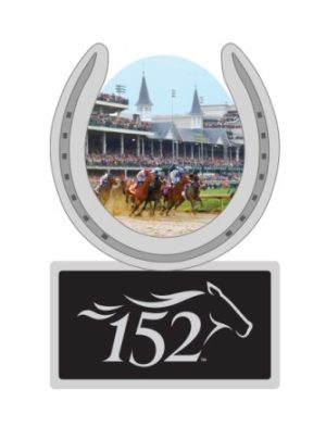Official 152nd Kentucky Derby Horseshoe Lapel Pin
