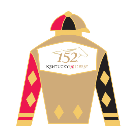 152nd Kentucky Derby Jockey Silks Lapel Pin (Sorry - Sold Out)