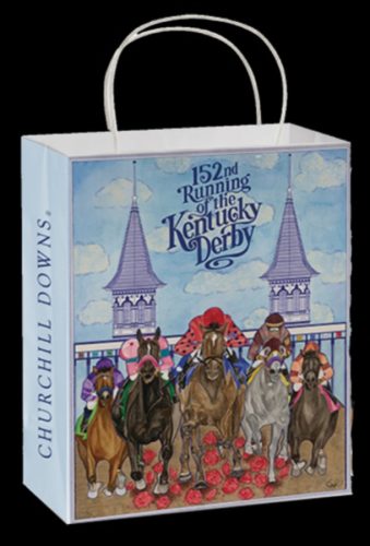 152nd Art of the Derby Paper Gift Bag