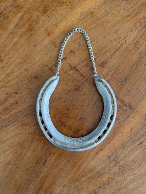 Hanging Horseshoe from Churchill Downs